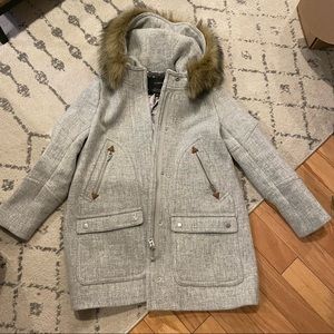 J. crew chateau parka in size 6p